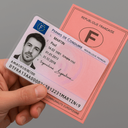 Comment lire le nouveau permis de conduire européen